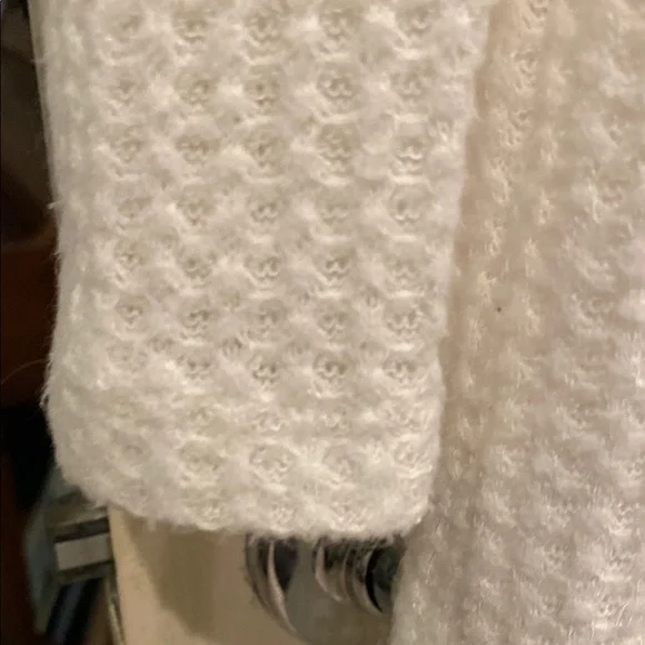 White Knit Cardigan - Picture 4 of 8